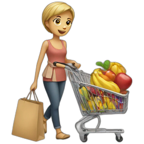 shopping emoji