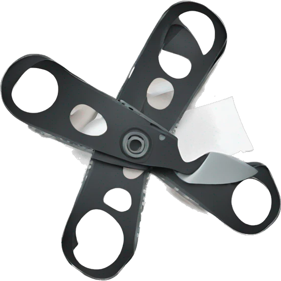 video tape cut with scissors emoji