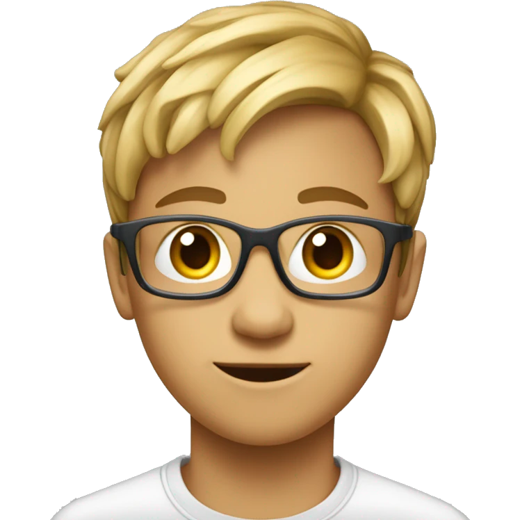 garçon de 11 ans qui semble se questionner sur plein de sujets scientifiques. emoji