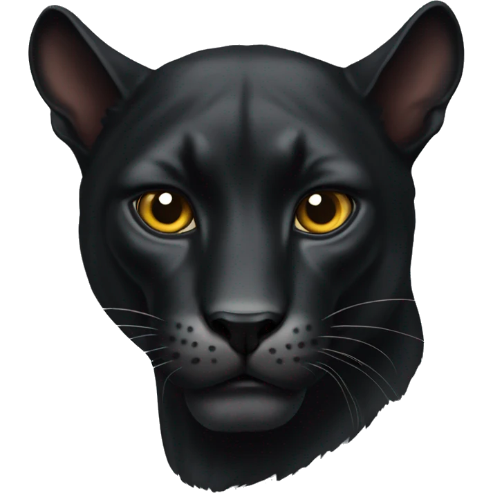 Animal pantera negra emoji