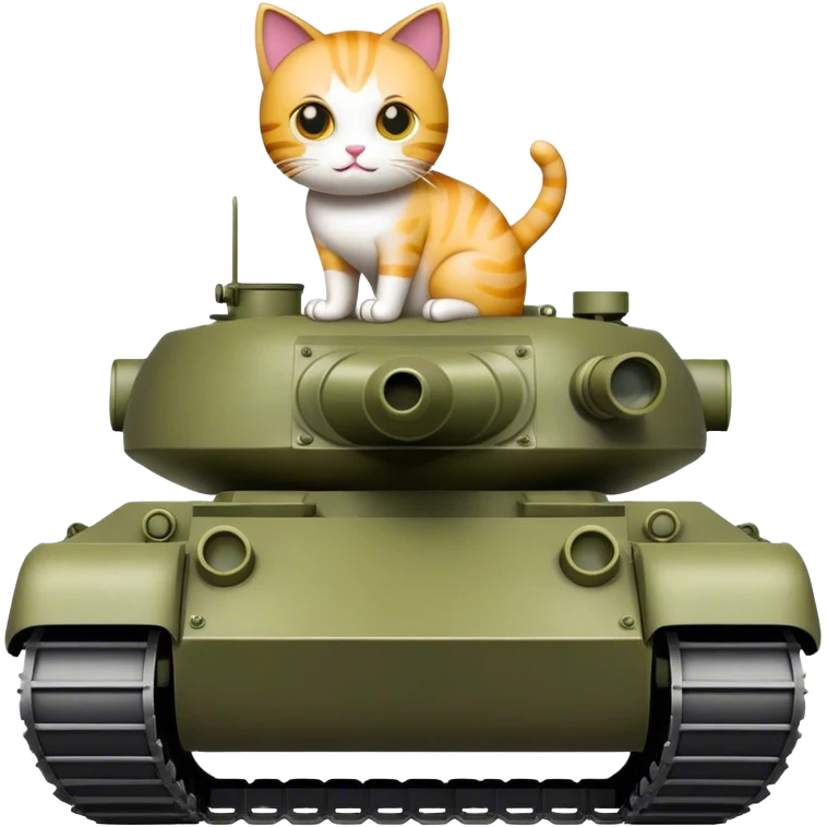 Cat in an Tank emoji