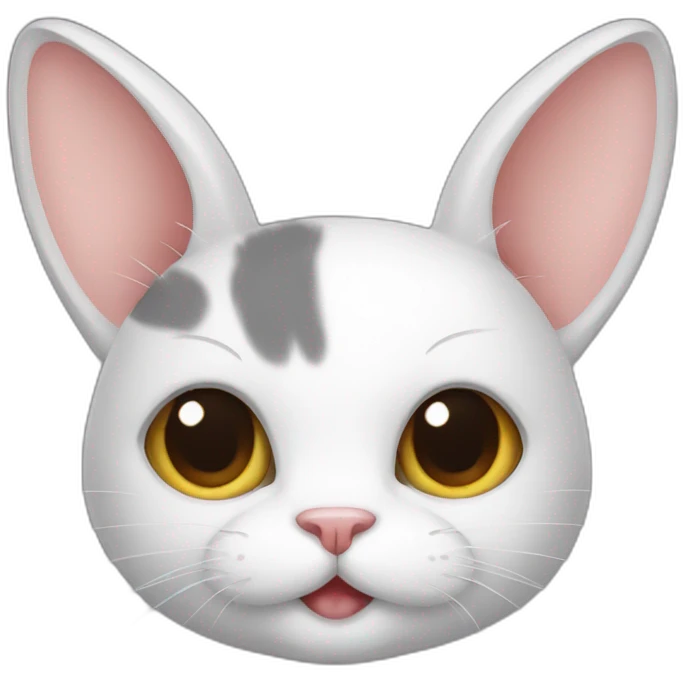 Rabbit cat emoji