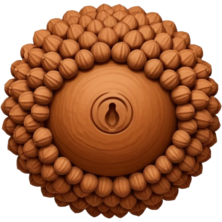 Beads Rudraksha emoji