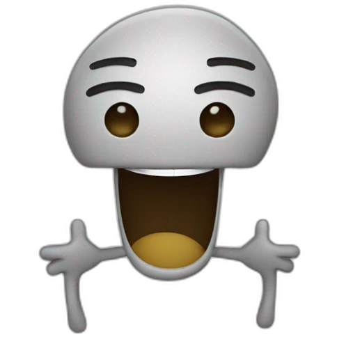 happy stickman emoji