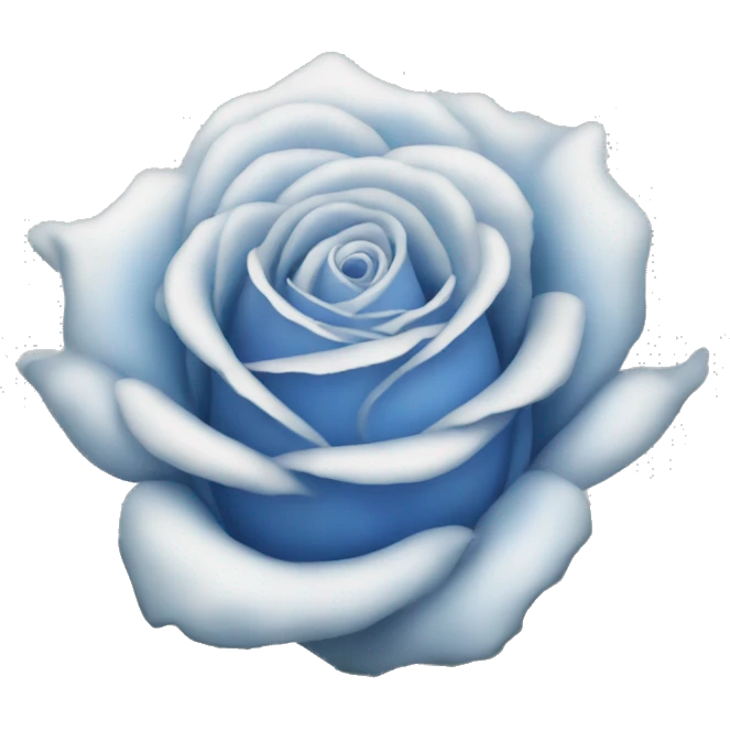 Rose that is blue  emoji
