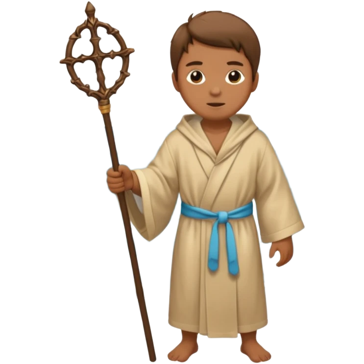 Human with divide sea emoji