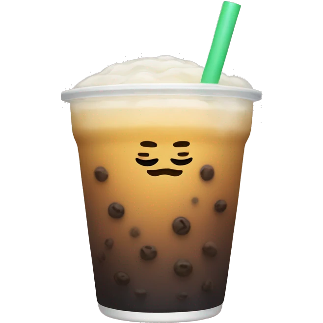 Boba drink emoji