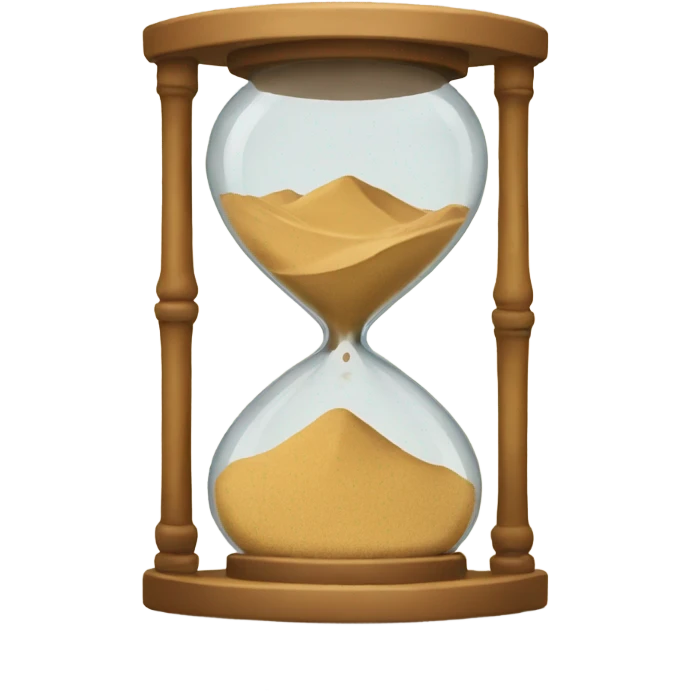 Endurance sand clock  emoji
