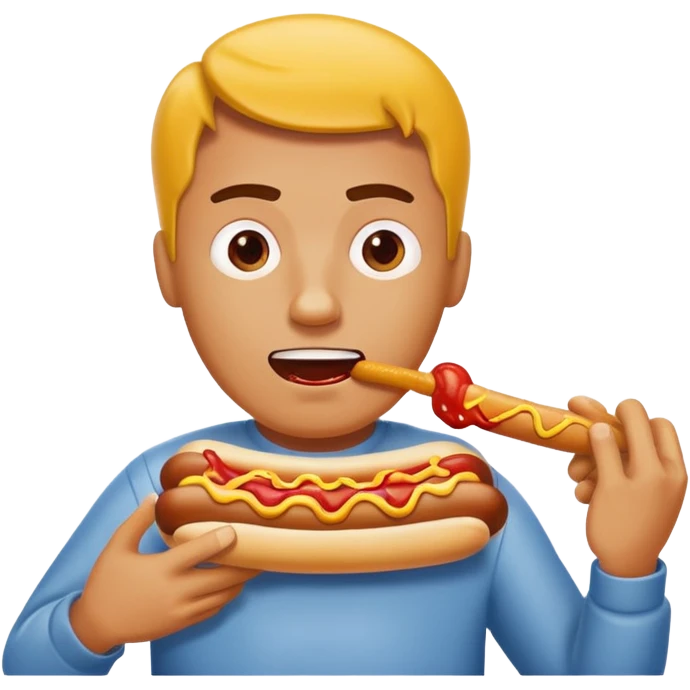 Rock, man, fights, fish, man, while eating dog man emoji