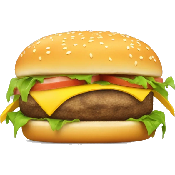 Tropical cheeseburger emoji