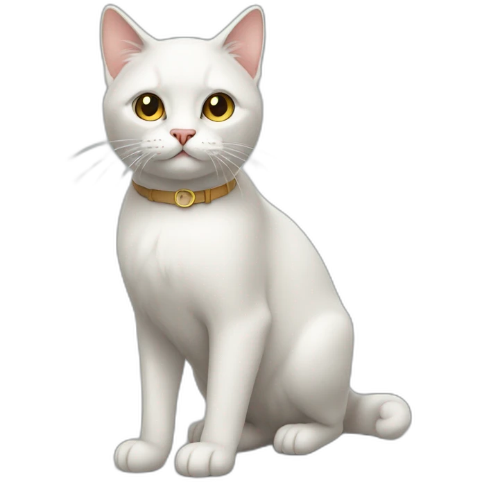 two legged cat emoji
