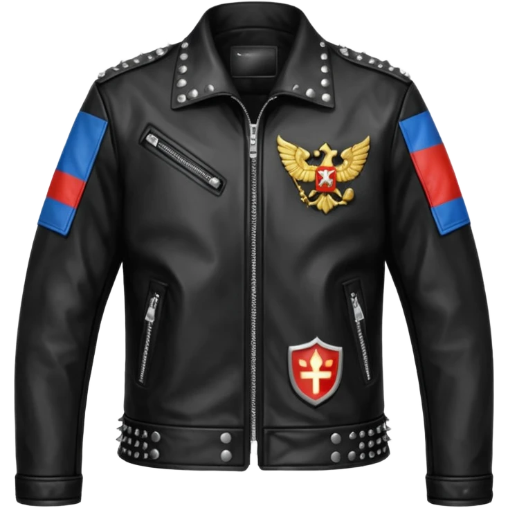 Russian underground fashion jacket emoji