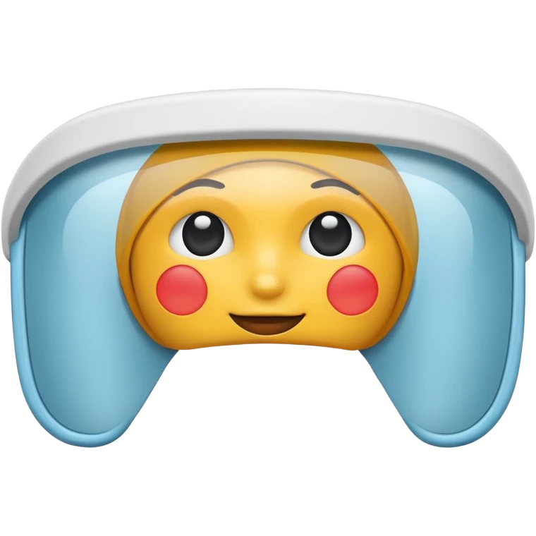 Sun Visor,ehite emoji