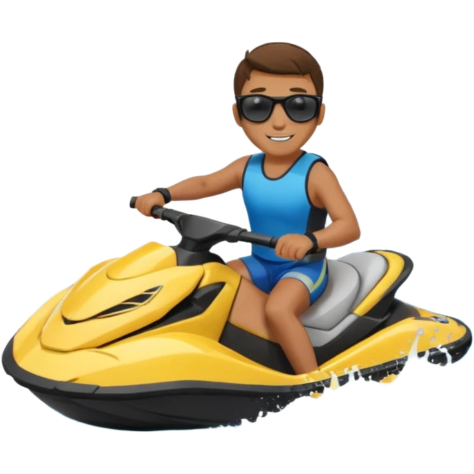 jet ski rider emoji