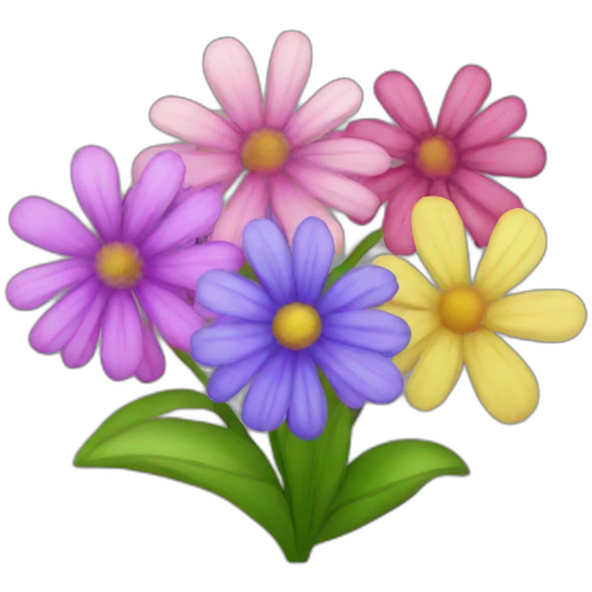 multicolorflowers emoji