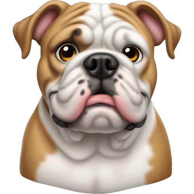 English bulldog emoji