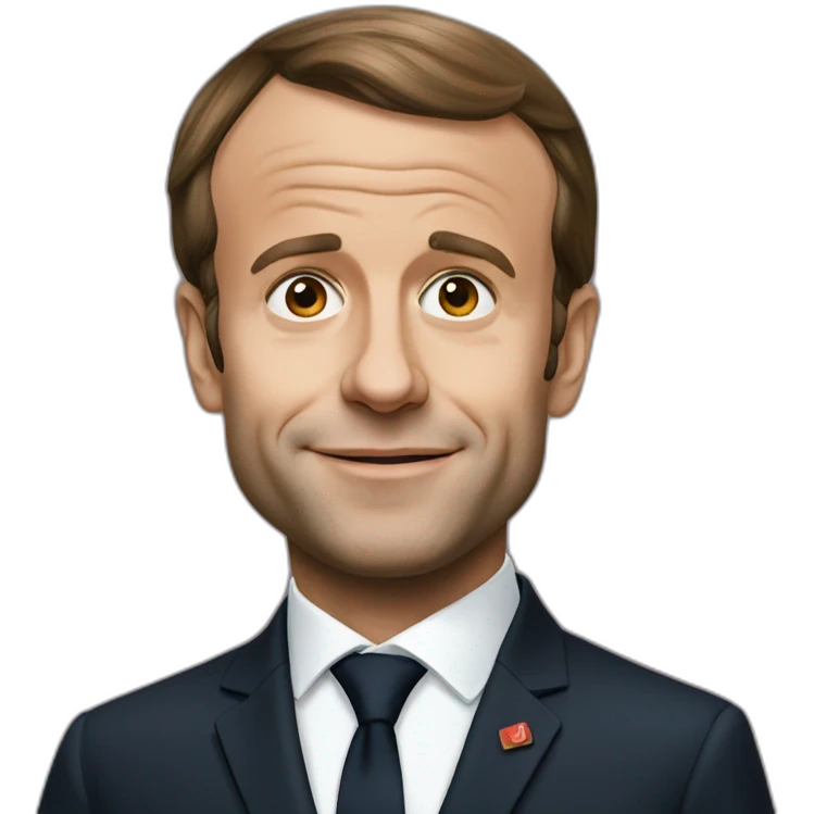 Emmanuel Macron emoji