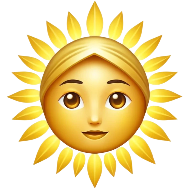 Bright light of God emoji