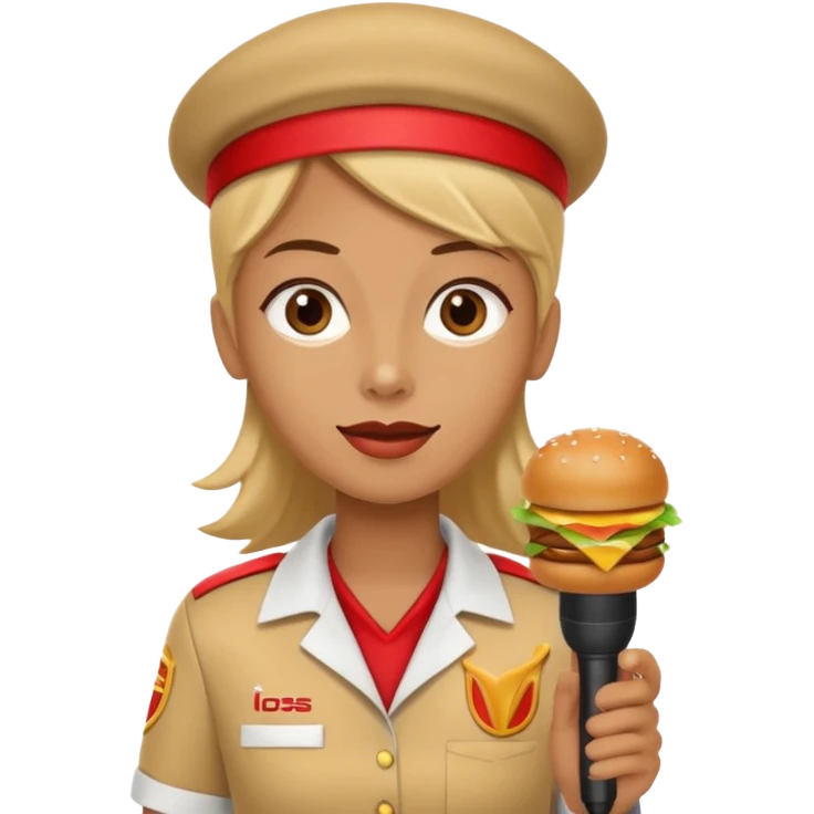 drive thru employe emoji