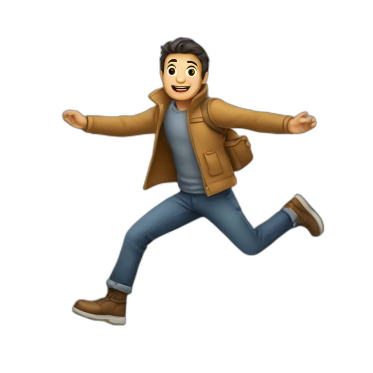 homme pouce en l'air gonflé emoji