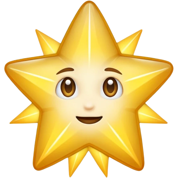 star spark white emoji