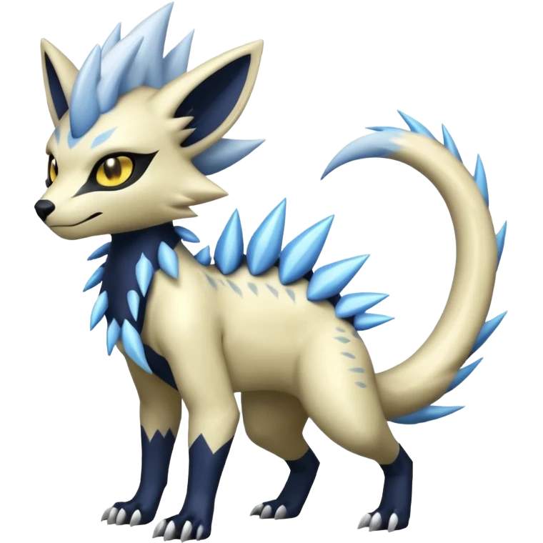 Genet-Absol-Zeraora-Primagen-fusion-creature  emoji