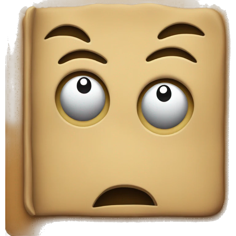 A iOS Safari Icon looking dumb emoji