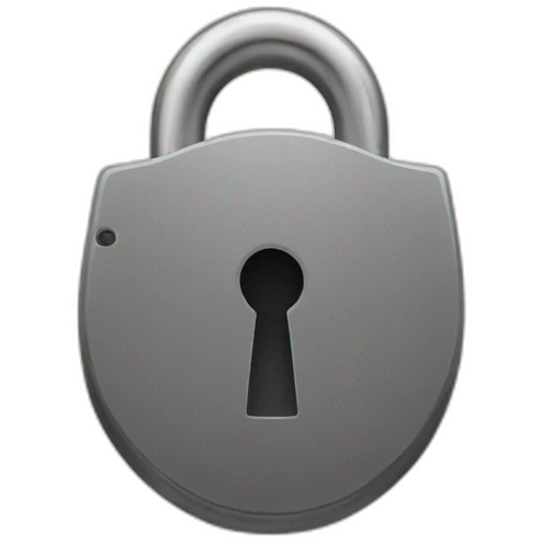 yellow lock emoji