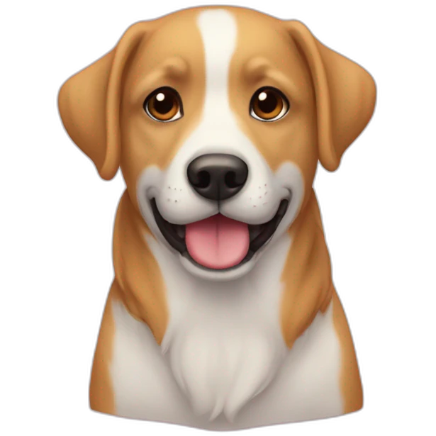 Chien qui fait l’amour emoji