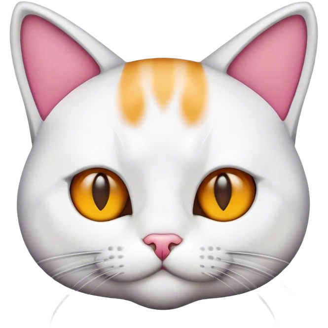 Bicolor cat emoji