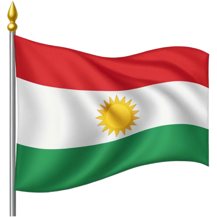 Kurdistan flag emoji