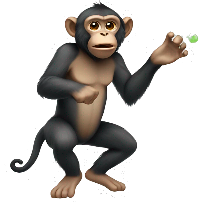Monkey farting  emoji