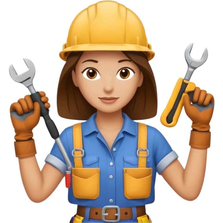 Handy woman emoji