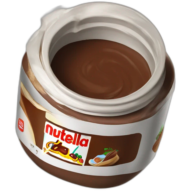 Pot de nutella emoji