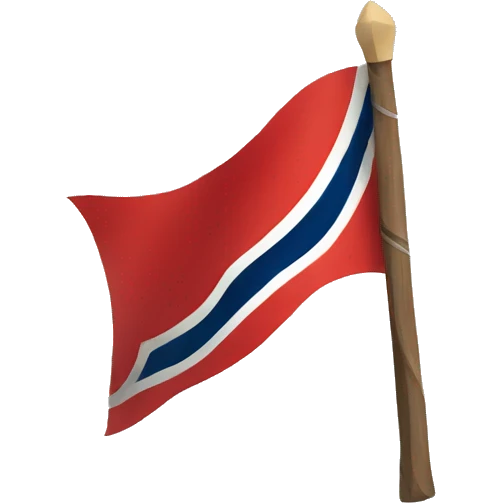 Viking Norwegian flag emoji