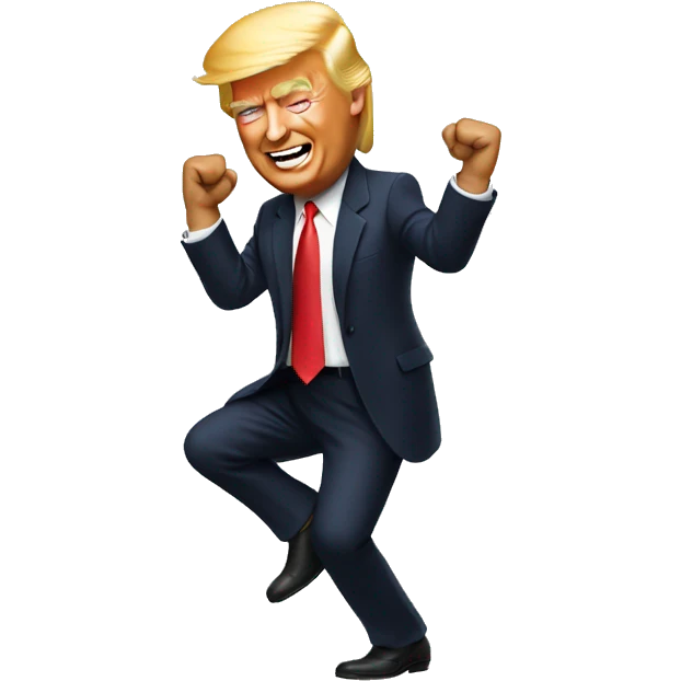 Donald trump dancing  emoji