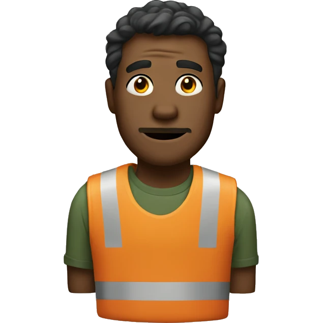Man in trash emoji