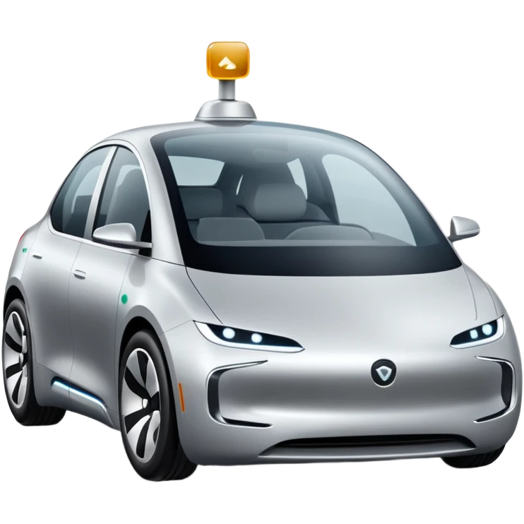 luxury future self driving car emoji