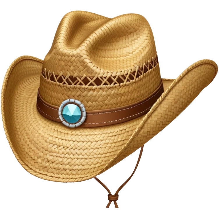 preppy cowboy hat emoji