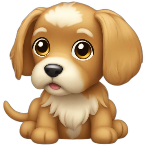 yorkshire toy floppy ears emoji