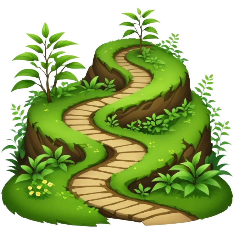 overgrown path emoji