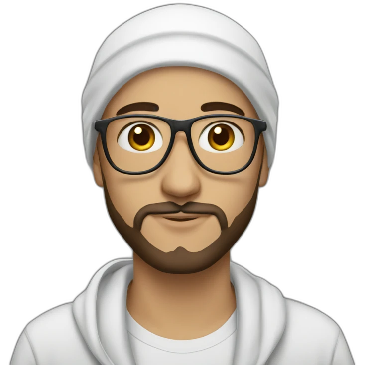 White-muslim-hipster-lad emoji