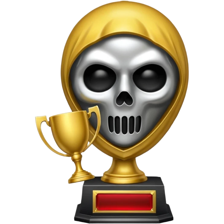 trofeu ghostface emoji