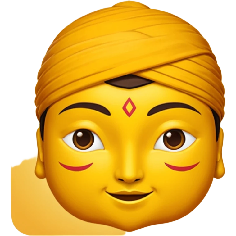 मॉं दुर्गा देवी और सिंह emoji