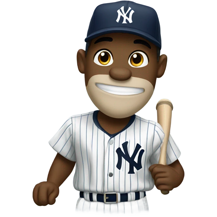 A Gator with a New York Yankees Jersey emoji