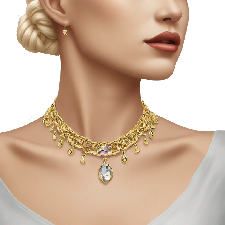 Neck jewelry  emoji