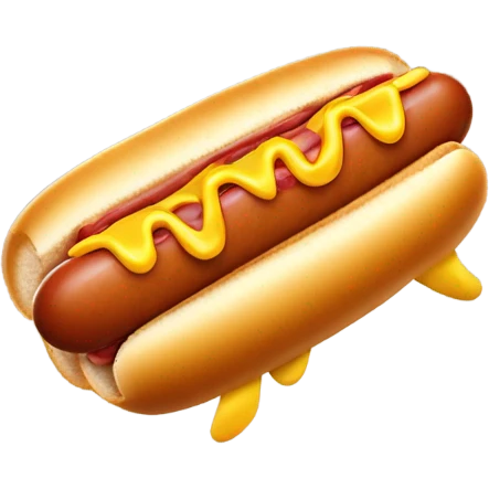 Hot dog dancing emoji