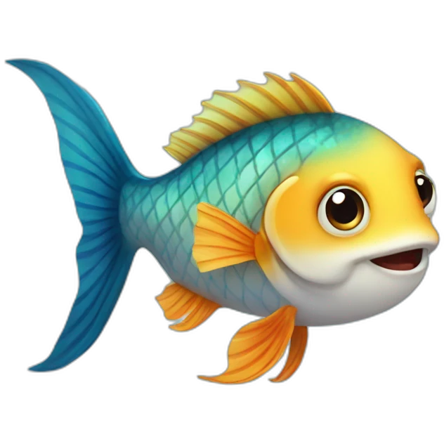 cute fish emoji