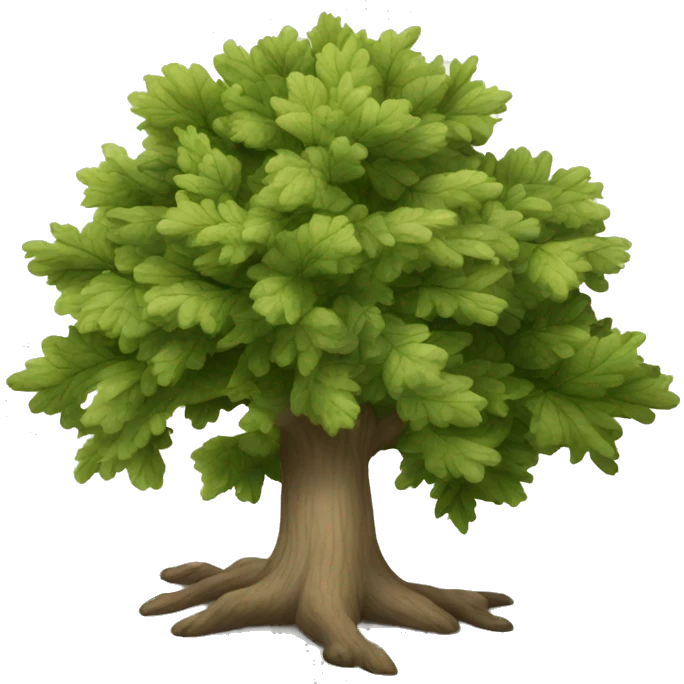 roble blanco Quercus alba emoji