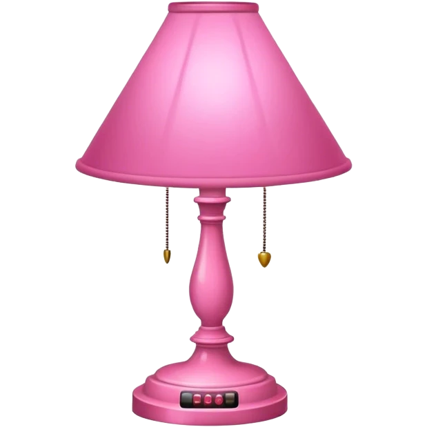 lampara rosa emoji